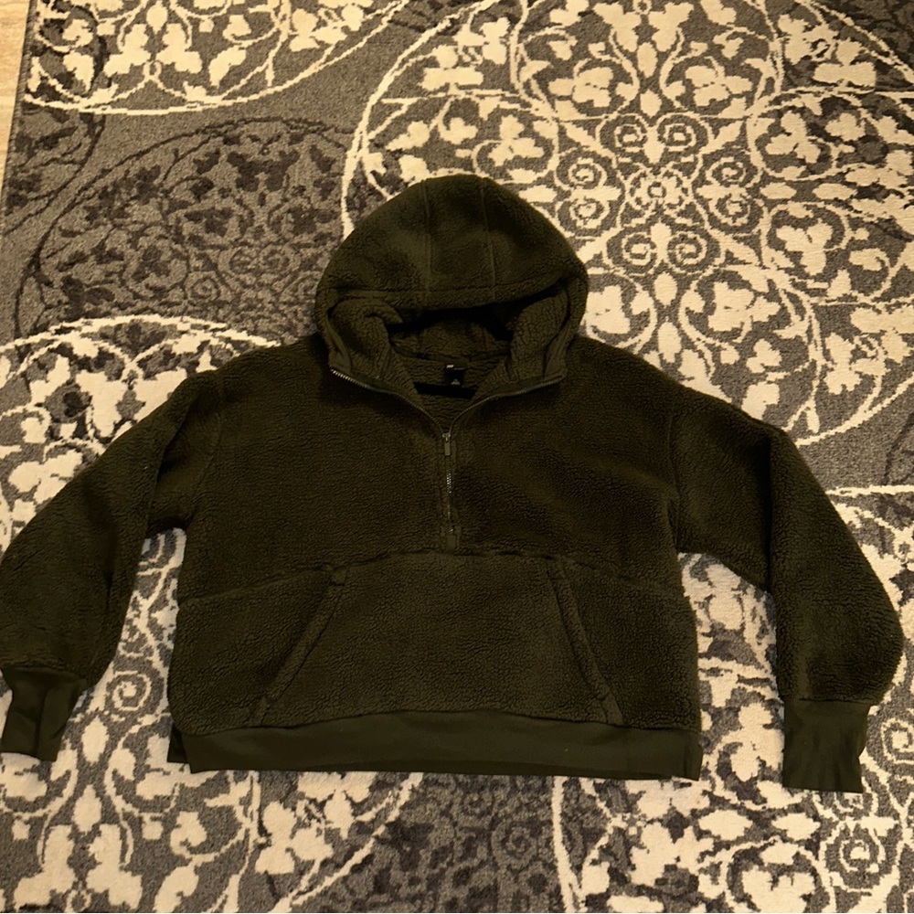 All in Motion Sherpa Quarter Zip Hoodie